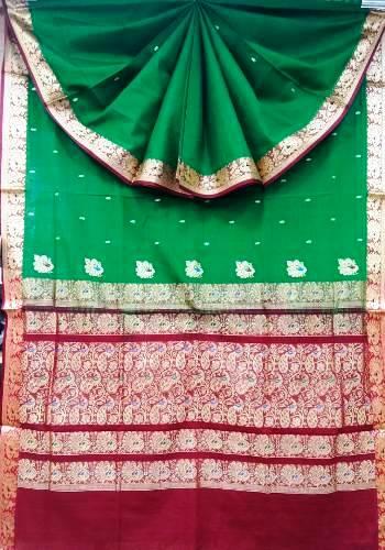 PMK BUMBERG COT SAREES WITH BLOUSE